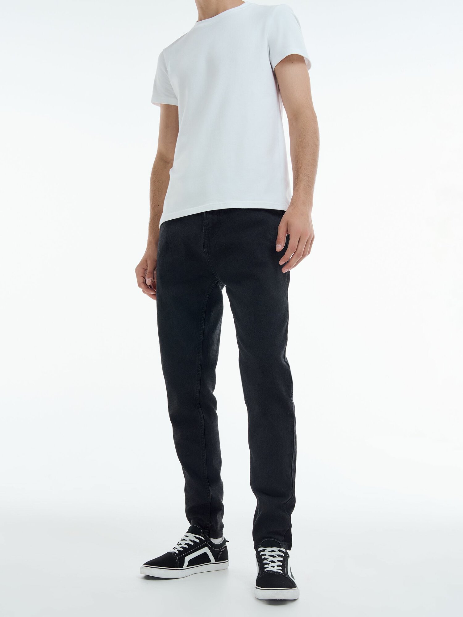 Брюки классические ТВОЕ, размер M, черный/черный