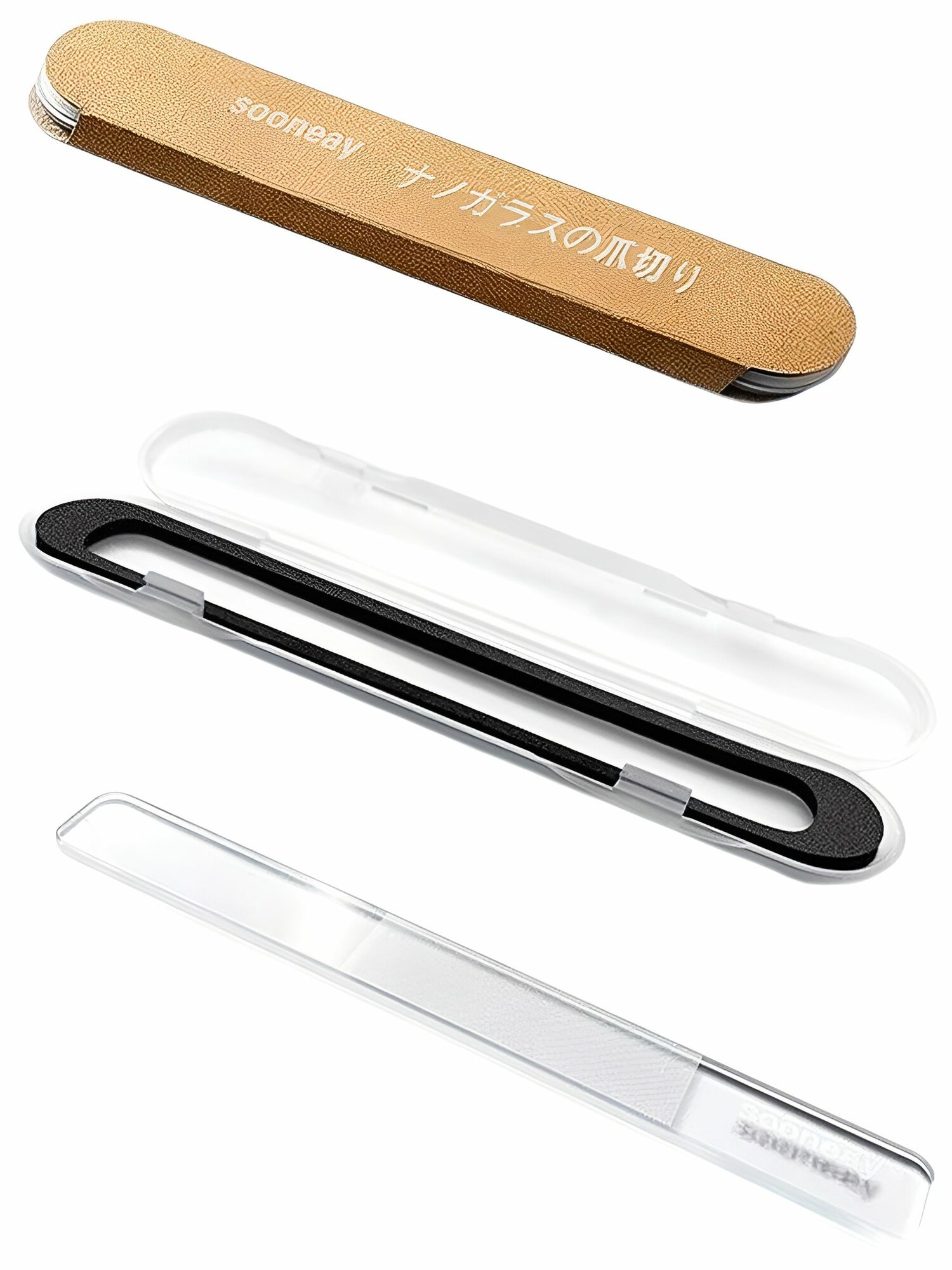 Фотографии Пилка для ногтей, Пилочка для полировки ногтей стеклянная, Нано стекло