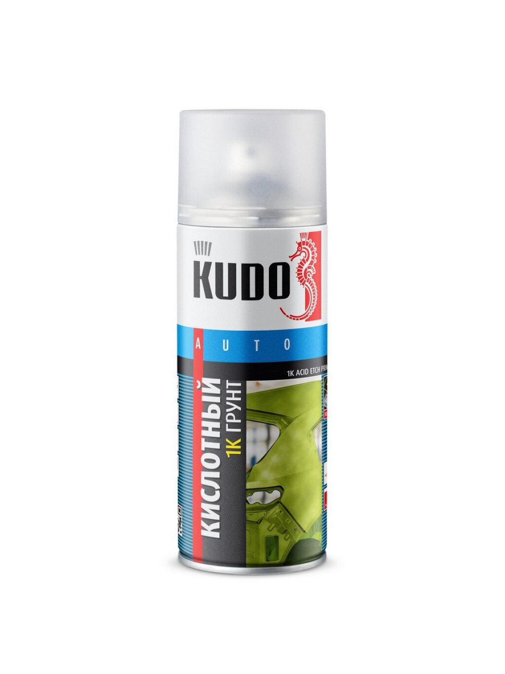 Грунт кислотный "KUDO" 1К (520 мл) (с кисточкой) (ремонтный)