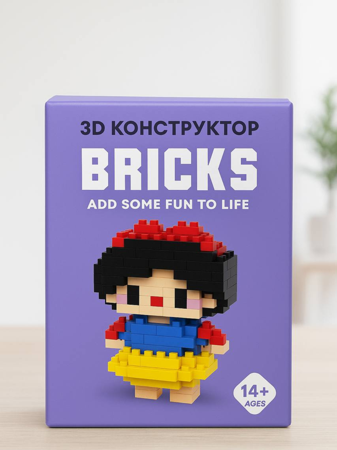 3D-конструктор «Мультгерои» — набор для сборки популярных персонажей, развивающая игрушка для детей