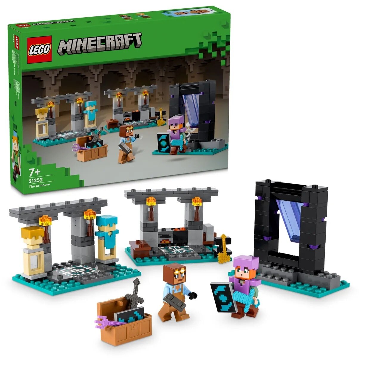 Minecraft LEGO 21252 Конструктор Оружейная палата