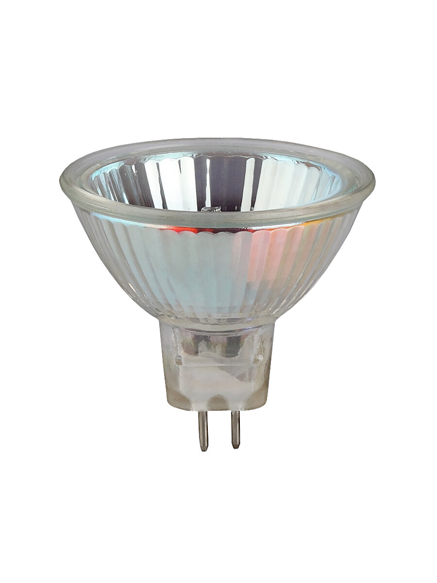Лампочка галогенная ЭРА GU5.3-MR16-50W-12V-CL софит 50 Вт IP20