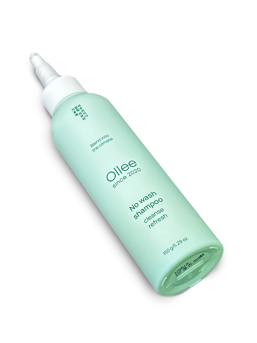 Несмываемый шампунь "Ollee", для всех типов, очищение волос, 150мл — фото 1