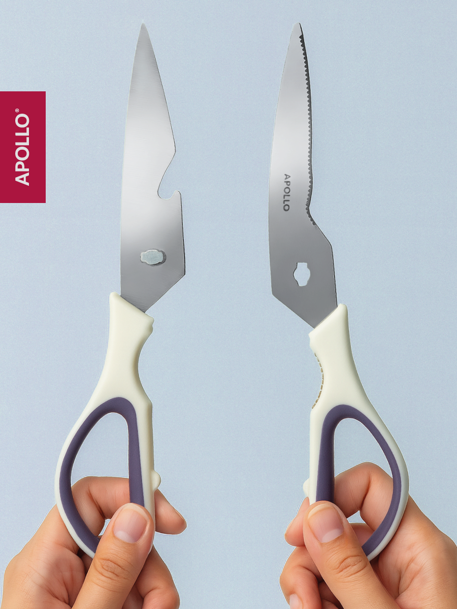 Кухонные Ножницы Xiaomi Ножницы кухонные универсальные Apollo для курицы и рыбы с орехоколом, открывалкой