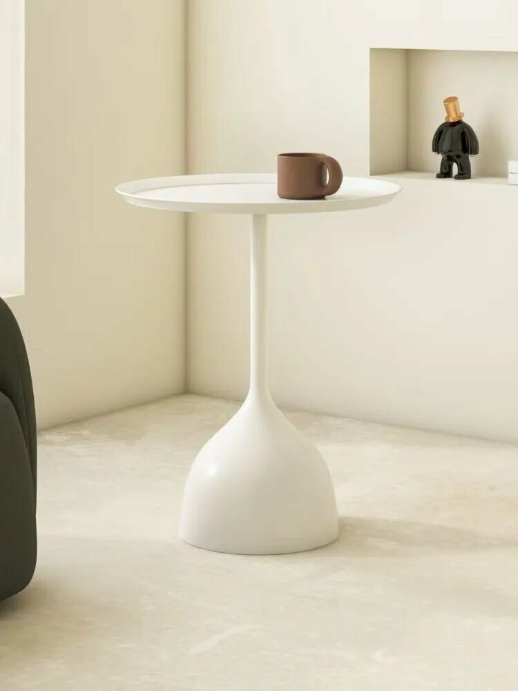 Белый диван приставной столик журнальный столик балкон небольшой кованый столик 40х28х60 см