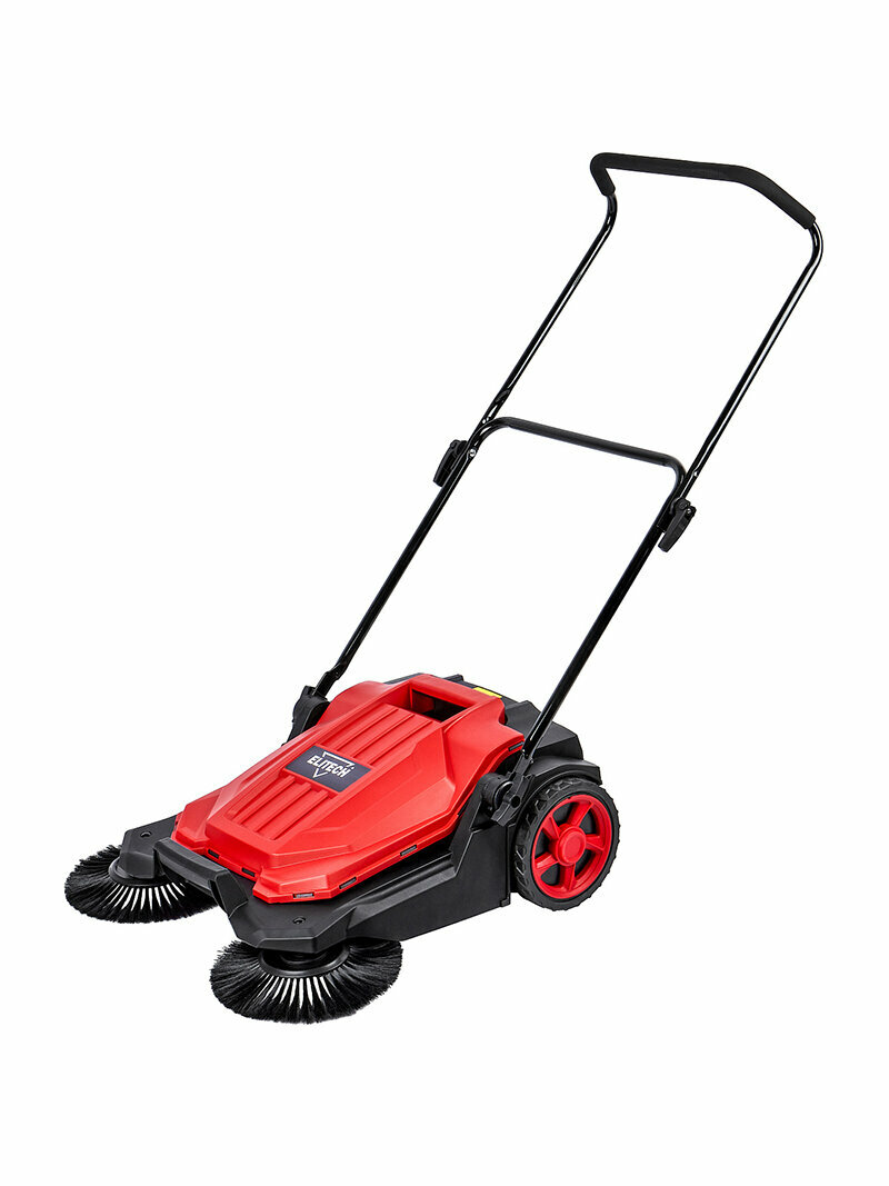 Подметальная машина Elitech ПМ 652М 2161 м2/ч объем мусоросборника 20л