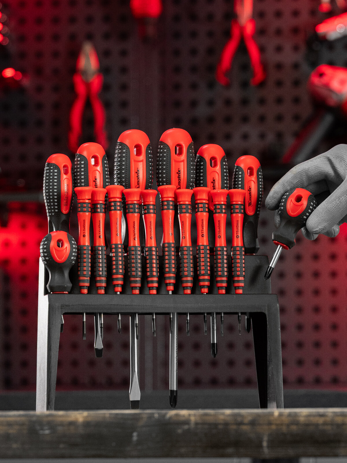 Набор отверток Matrix в компл.:18 предметов (11452) - фото №4