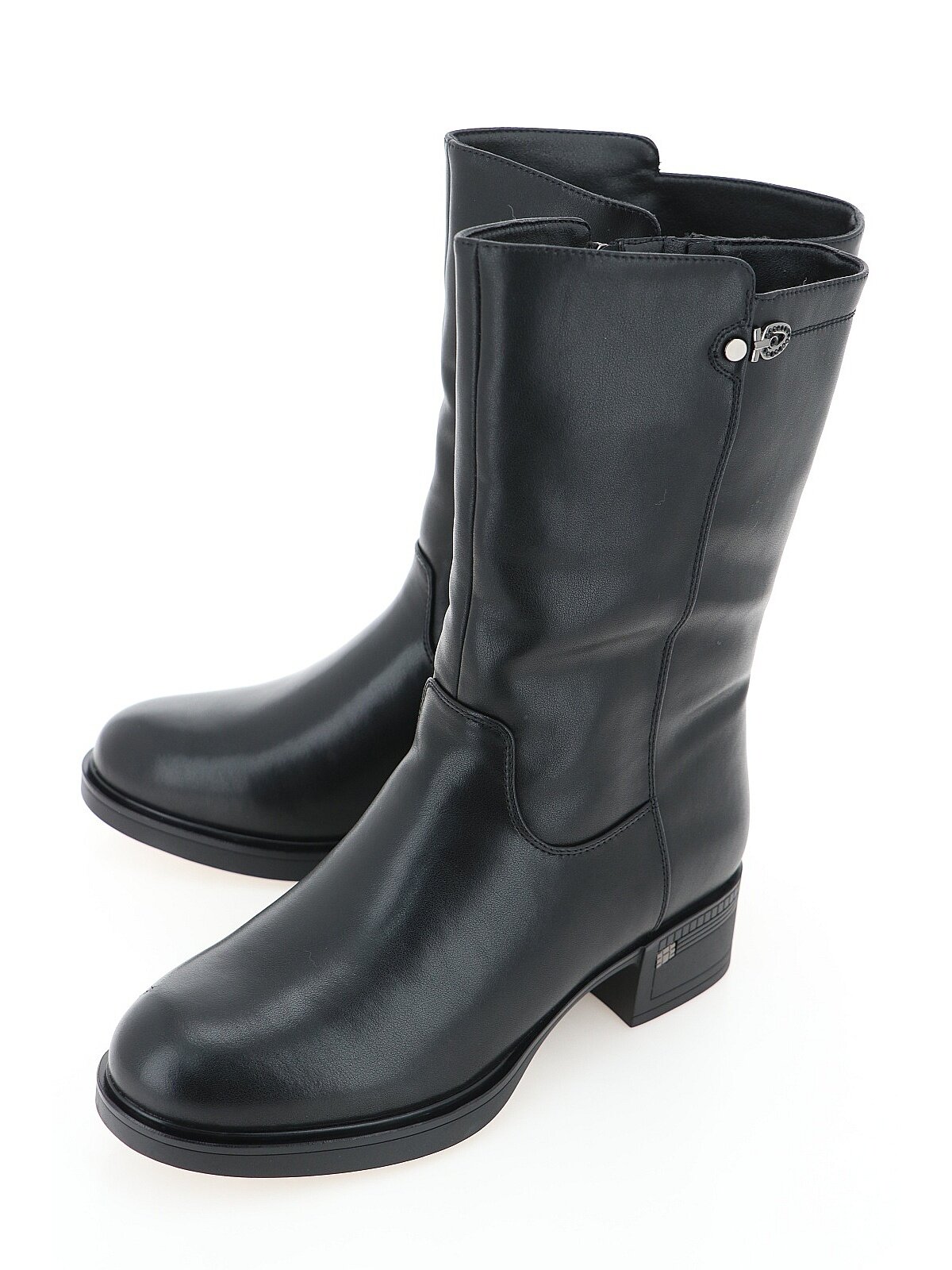 Полусапоги Benetti полнота G (EU)/ на среднюю и широкую стопу размер 42 черный