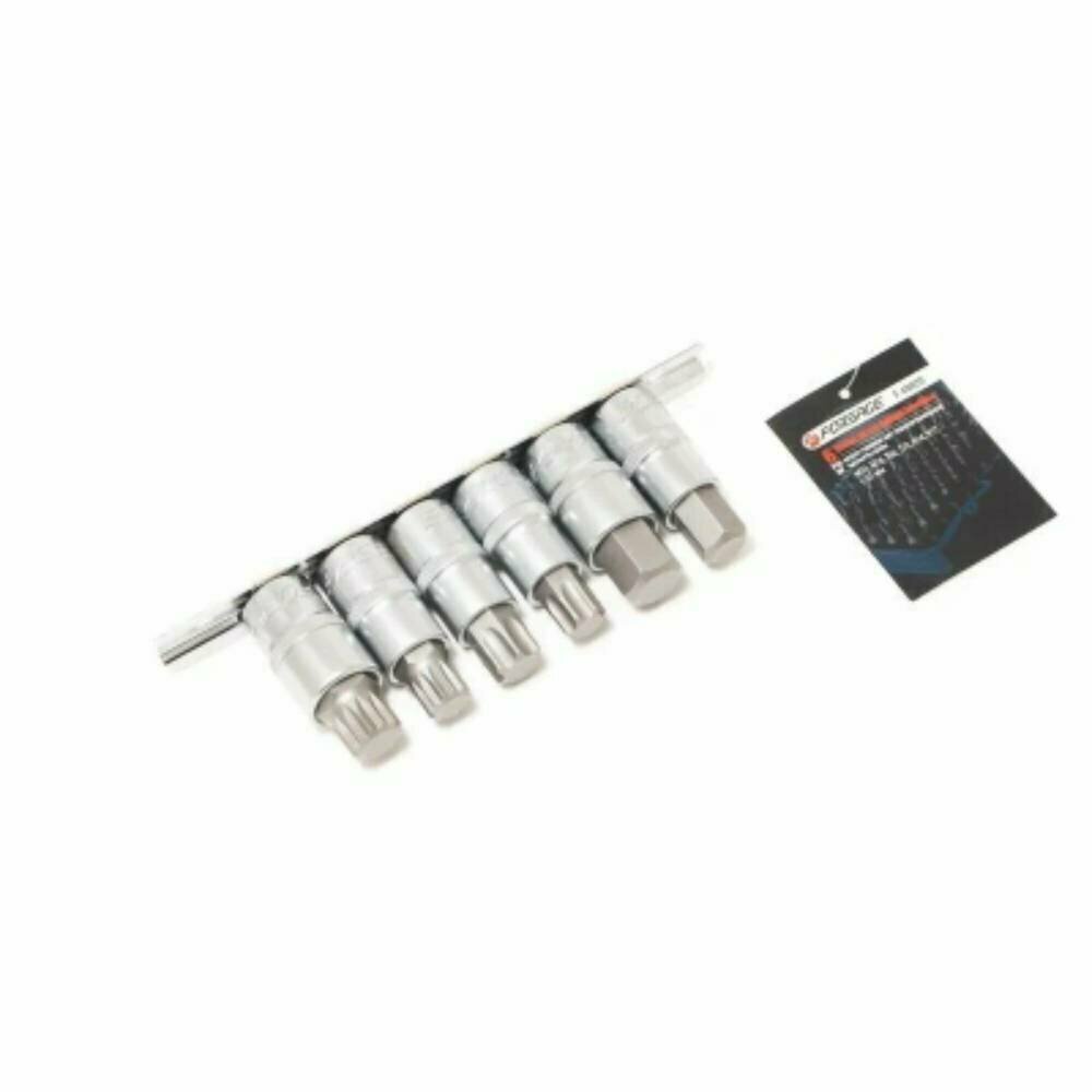 Набор бит Forsage Spline&Torx&Hex разнопрофильные 1/2