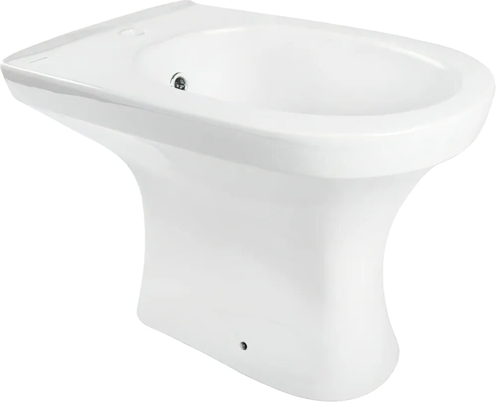 Биде напольное Керамин Санти CDB00015404 белое