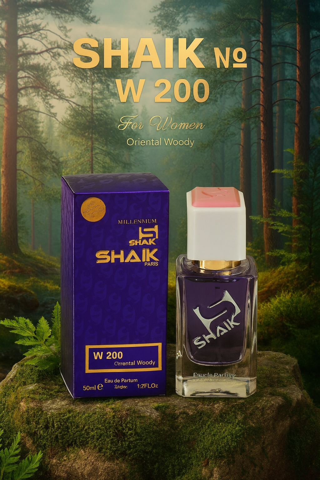 Парфюмерная вода духи для женщин Guerlain La Petite Robe Noire Shaik №200, 50 мл