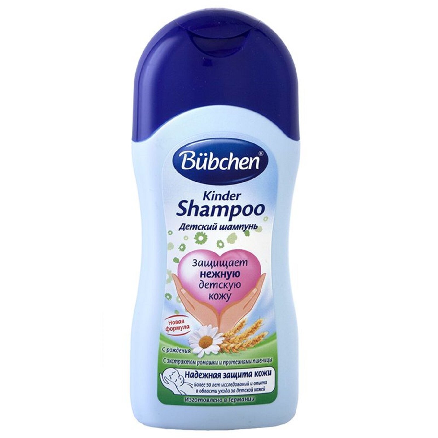 BUBCHEN Детский шампунь 200 мл – бережное очищение каждый день — фото 1
