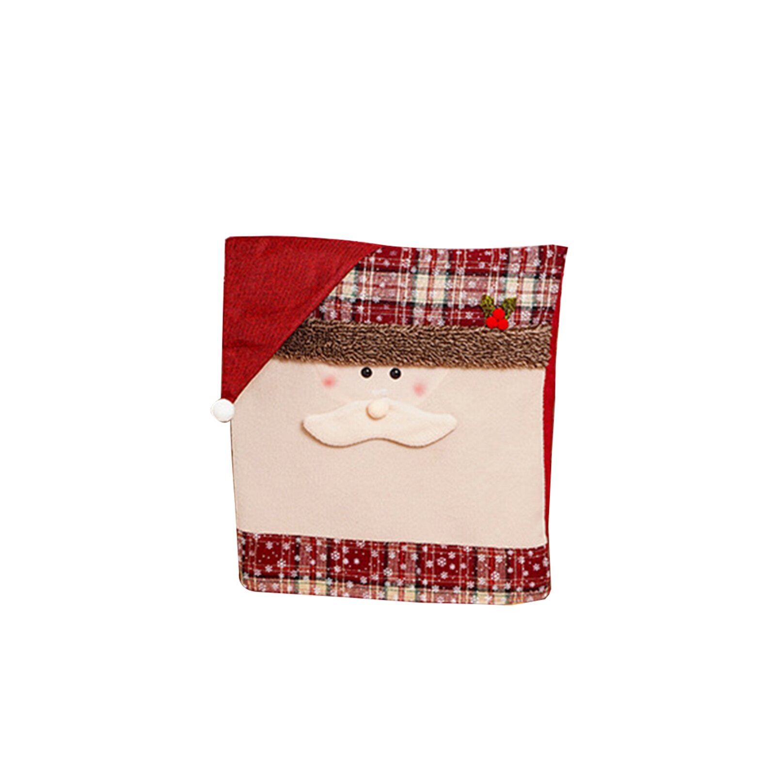 Santa Chair Covers Christmas Decorations Party