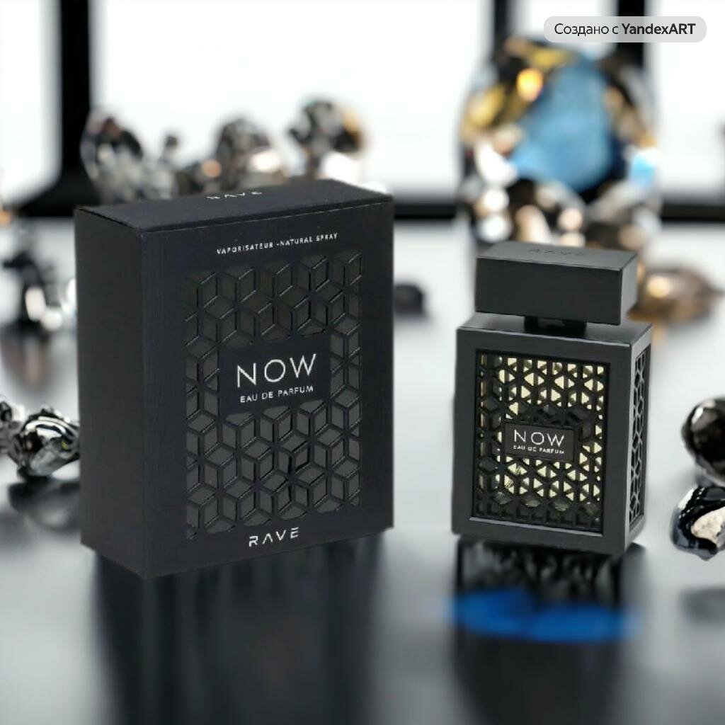 Now Rave by Lattafa Perfumes — это мужская парфюмерная вода объёмом 100 мл. Современный аромат с яркими нотами фруктов