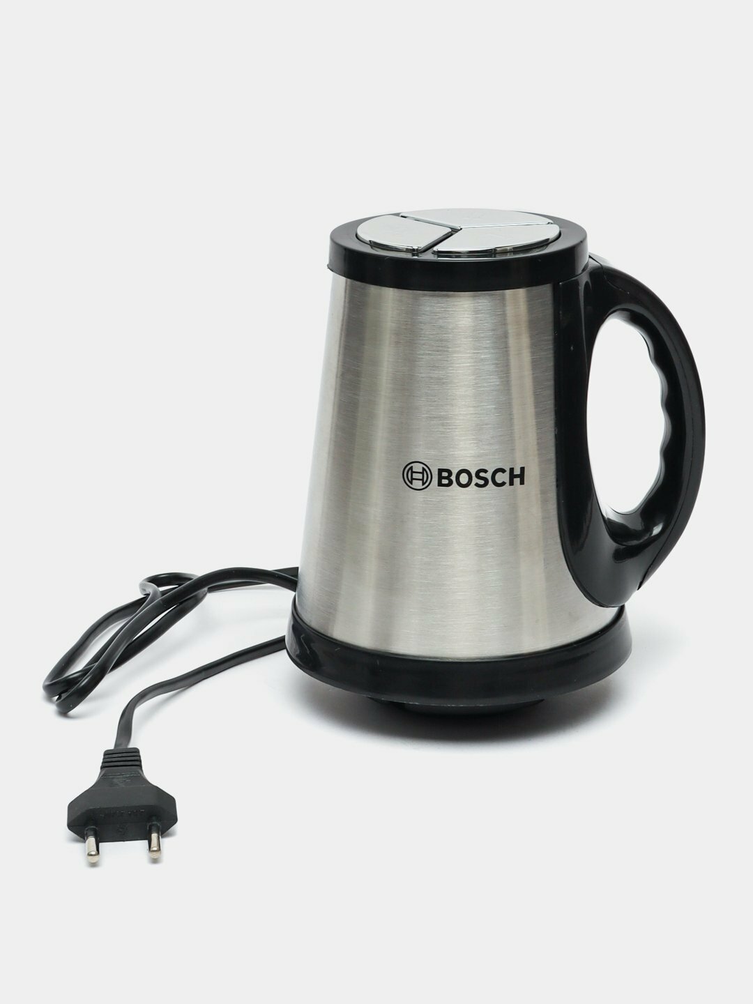 Электрический измельчитель продуктов 3-в-1, стеклянная чаша 3.5 л, 4 стальных лезвия, 2 скорости, 800 Вт