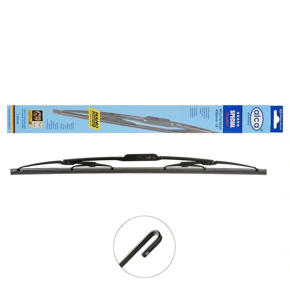 Щетка стеклоочистителя ALCA SPECIAL 108000 каркасная 450 мм