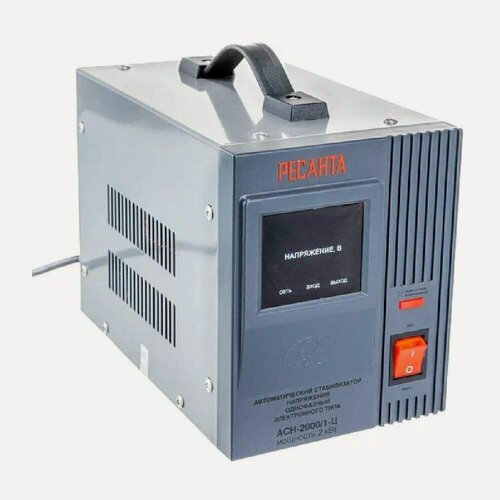Изображение товара Стабилизатор напряжения однофазный Ресанта АСН 2000/1-Ц 63/6/4