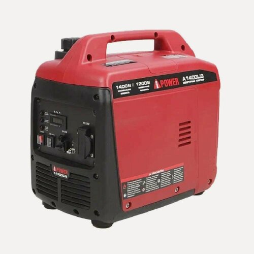 Изображение товара Инверторный бензиновый генератор A-iPower A1400LiS с ручным запуском, 1.4 кВт, 230 В (20311)