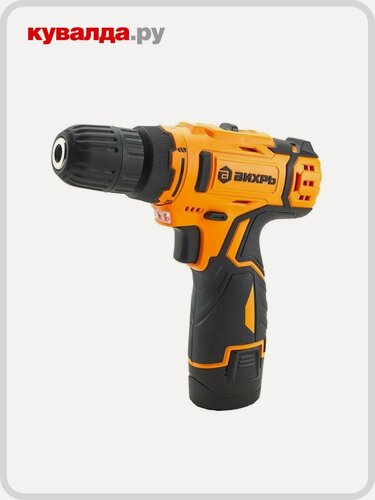 Изображение товара Аккумуляторная дрель-шуруповерт вихрь ДА-12Л-2К