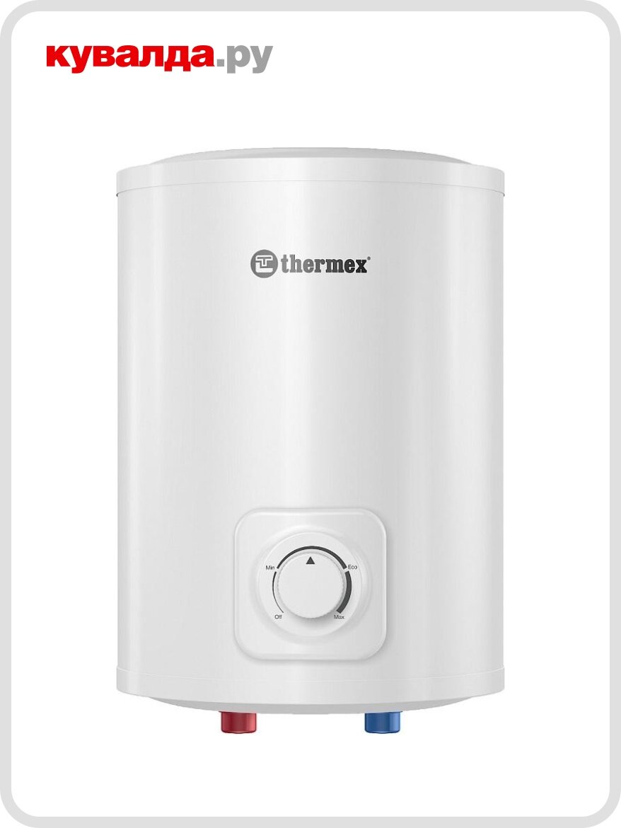 Водонагреватель THERMEX IC 10 O над мойкой