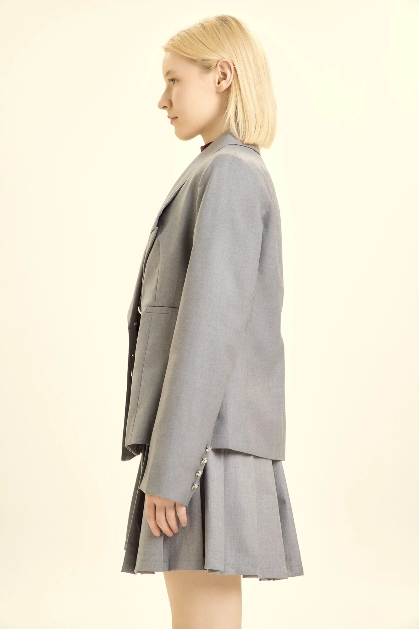 Пиджак Selfie, размер M, серый — фото 1