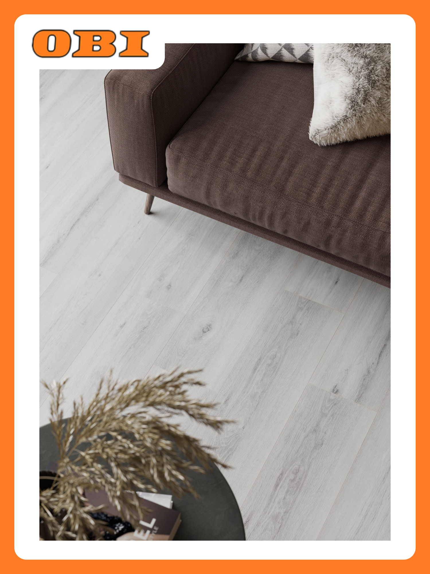 Ламинат CLIX Plus Extra Дуб дымчатый 33 класс 8 мм 1596 м²