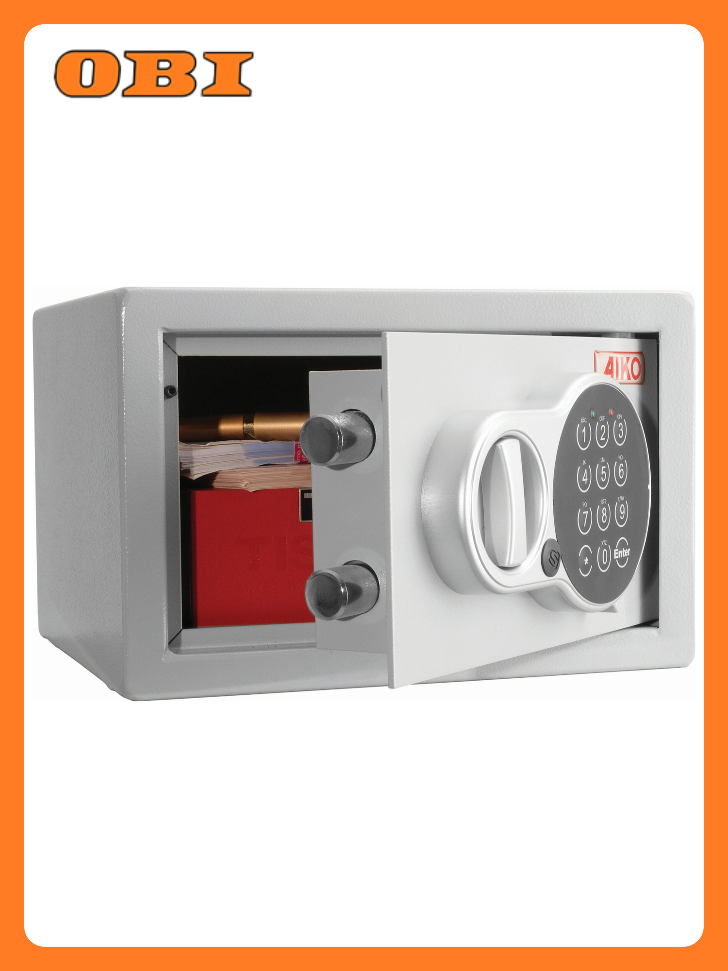 Сейф для денег AIKO T-17 EL 7 л