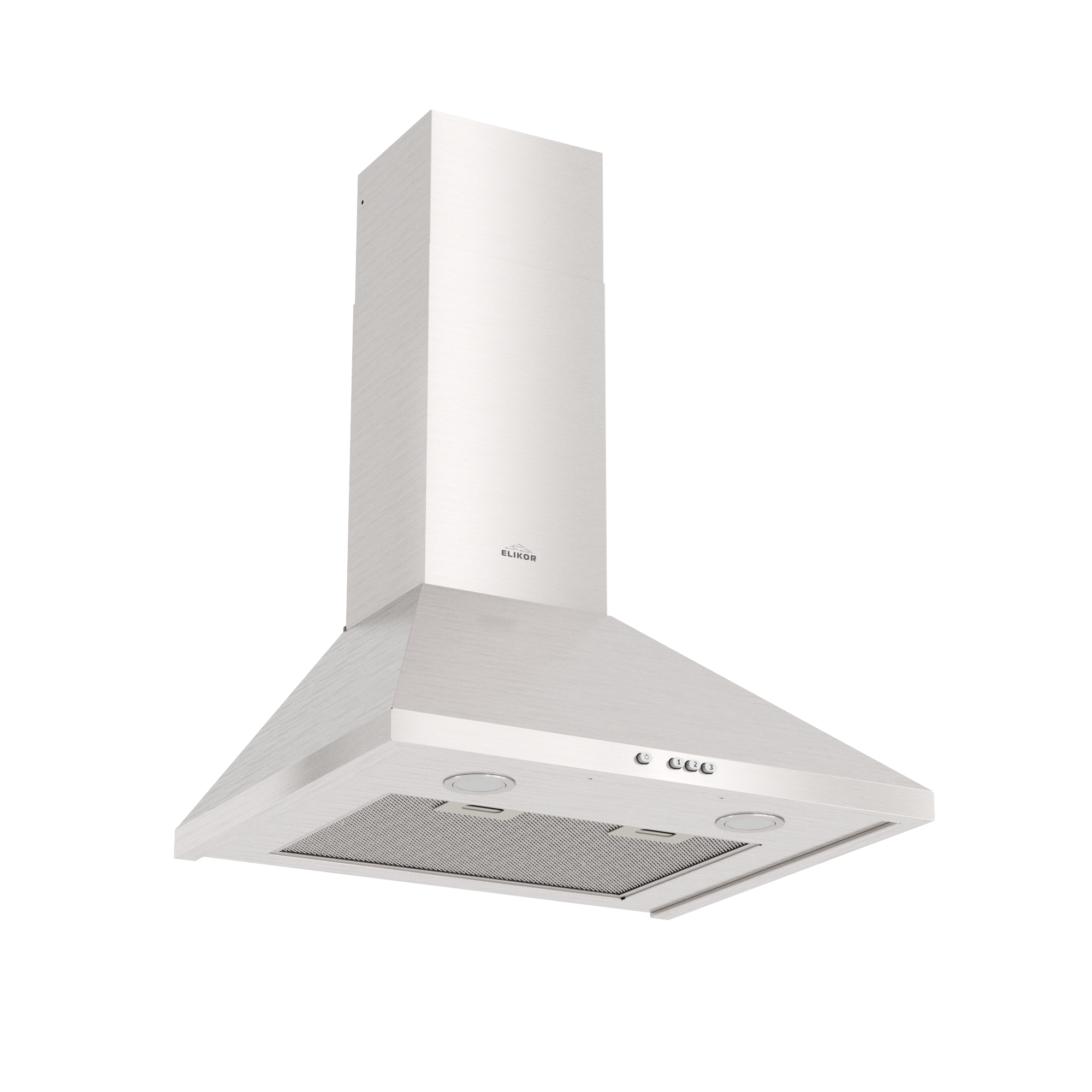 Вытяжка ELIKOR Вента 60Н-650-К3Д серебристый 60 см 155 Вт