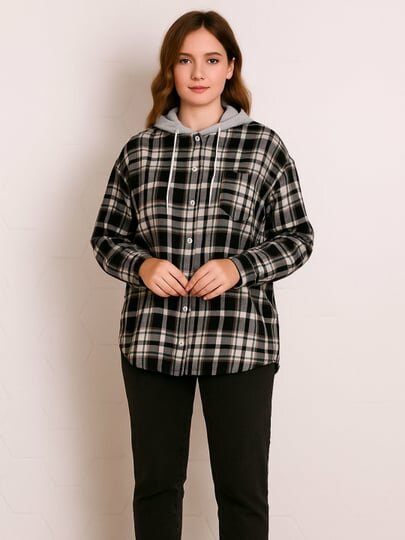 Рубашка , размер OneSize, коричневый — фото 1