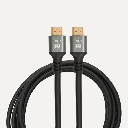 Изображение товара Bion Кабель HDMI v2.1, 19M/19M, 3D, 8K UHD, экран, 3 м, черный BXP-HDMIV21-3M