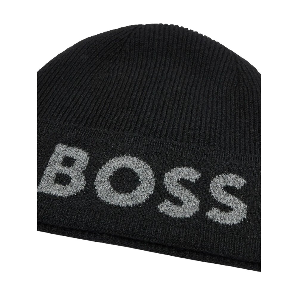 Шапка-бини BOSS для мужчин, размер OneSize, 001 — фото 1