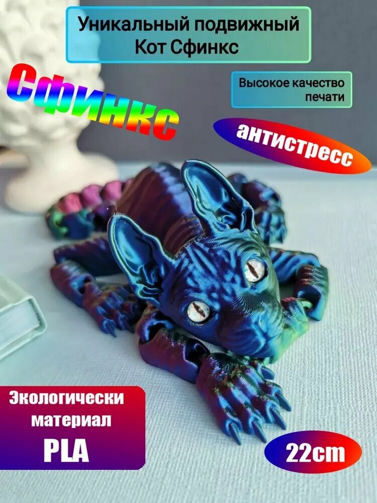 Сфинкс кот подвижный