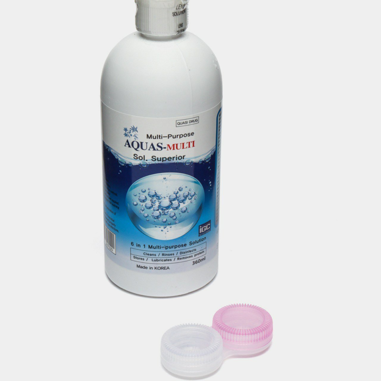 Раствор для контактных линз AQUAS-MULTI, 360 мл
