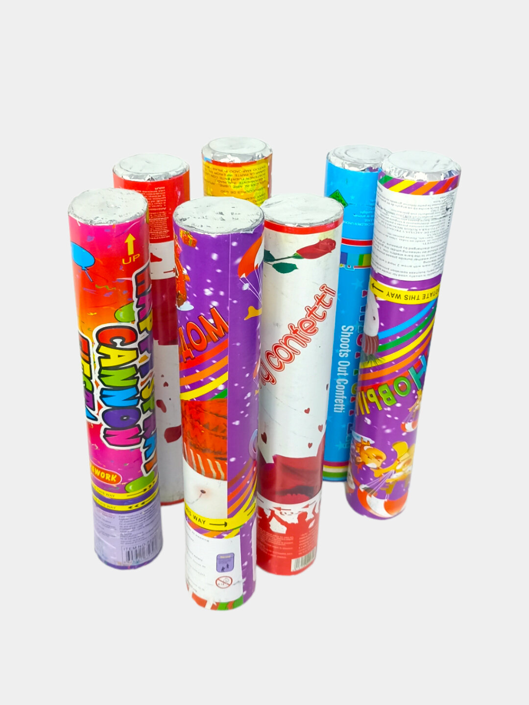 Попкорн и конфетти в вакуумной упаковке к празднику