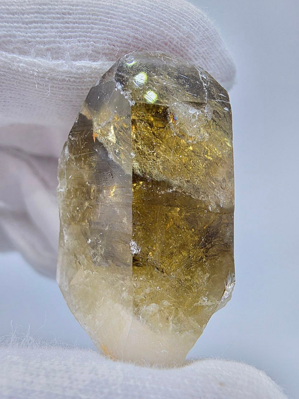 Цитрин кристалл 35 мм, 29 г.