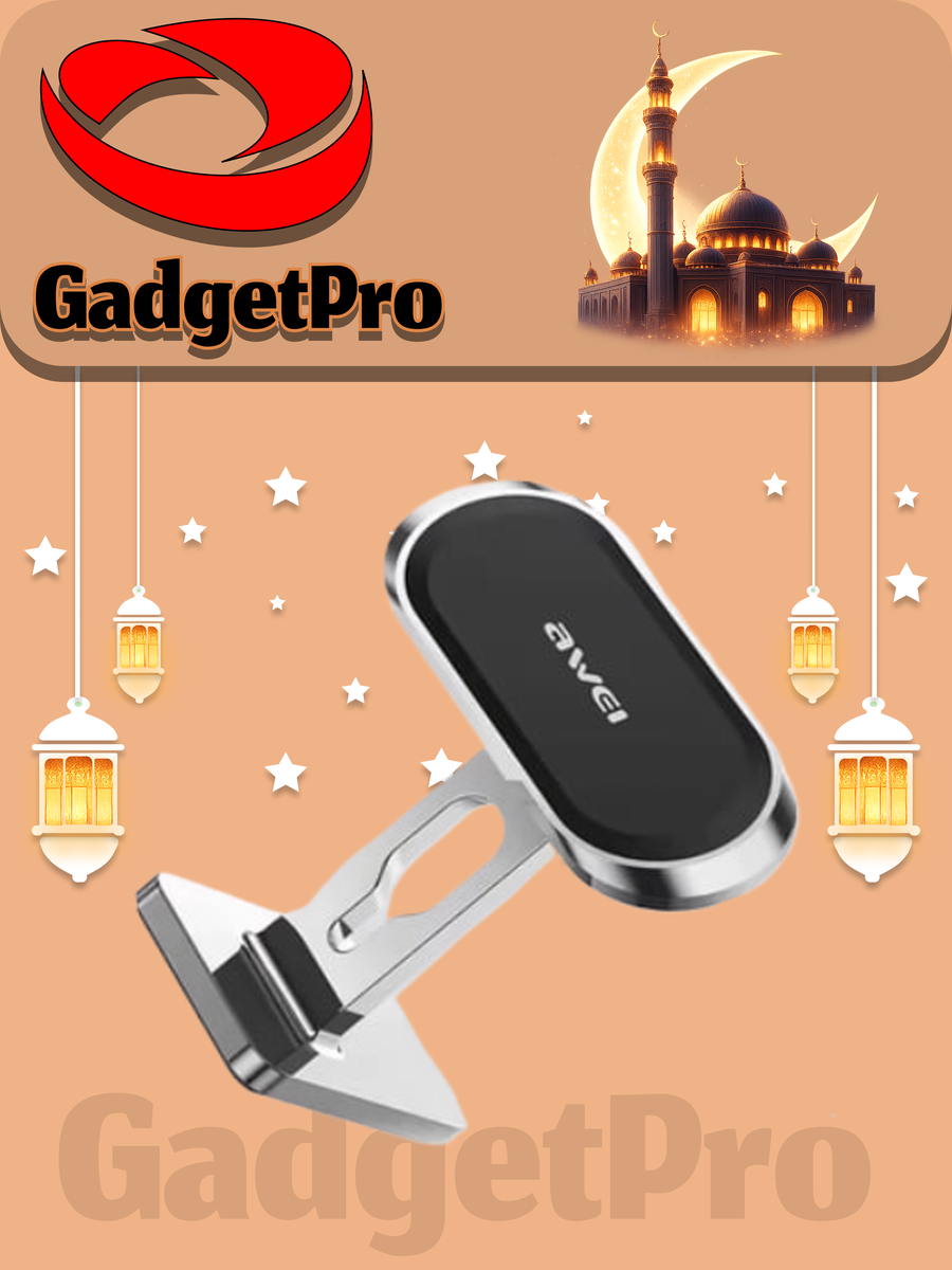 Магнитный автомобильный держатель Awei X19 для телефона: надежный, современный дизайн