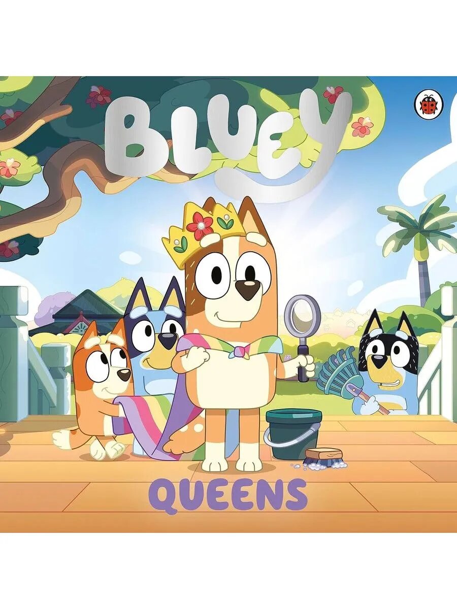 Bluey Queens веселая история | Но что же делать, если оба хотят быть дворецким?