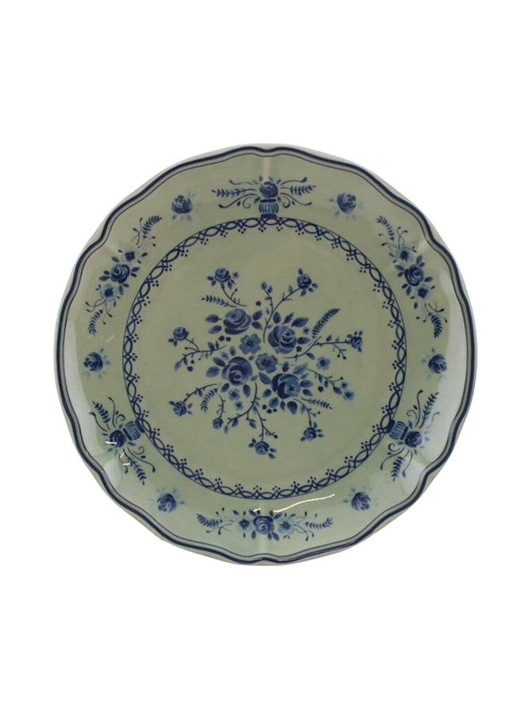 Тарелка, Costa Nova, Alentejo Villa, 21 см, керамика, Португалия