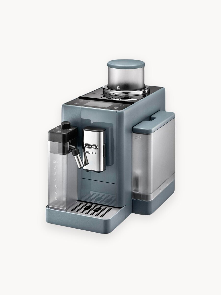 Кофемашина Delonghi Rivelia EXAM440.55. G, сенсорное управление, 19бар, серый