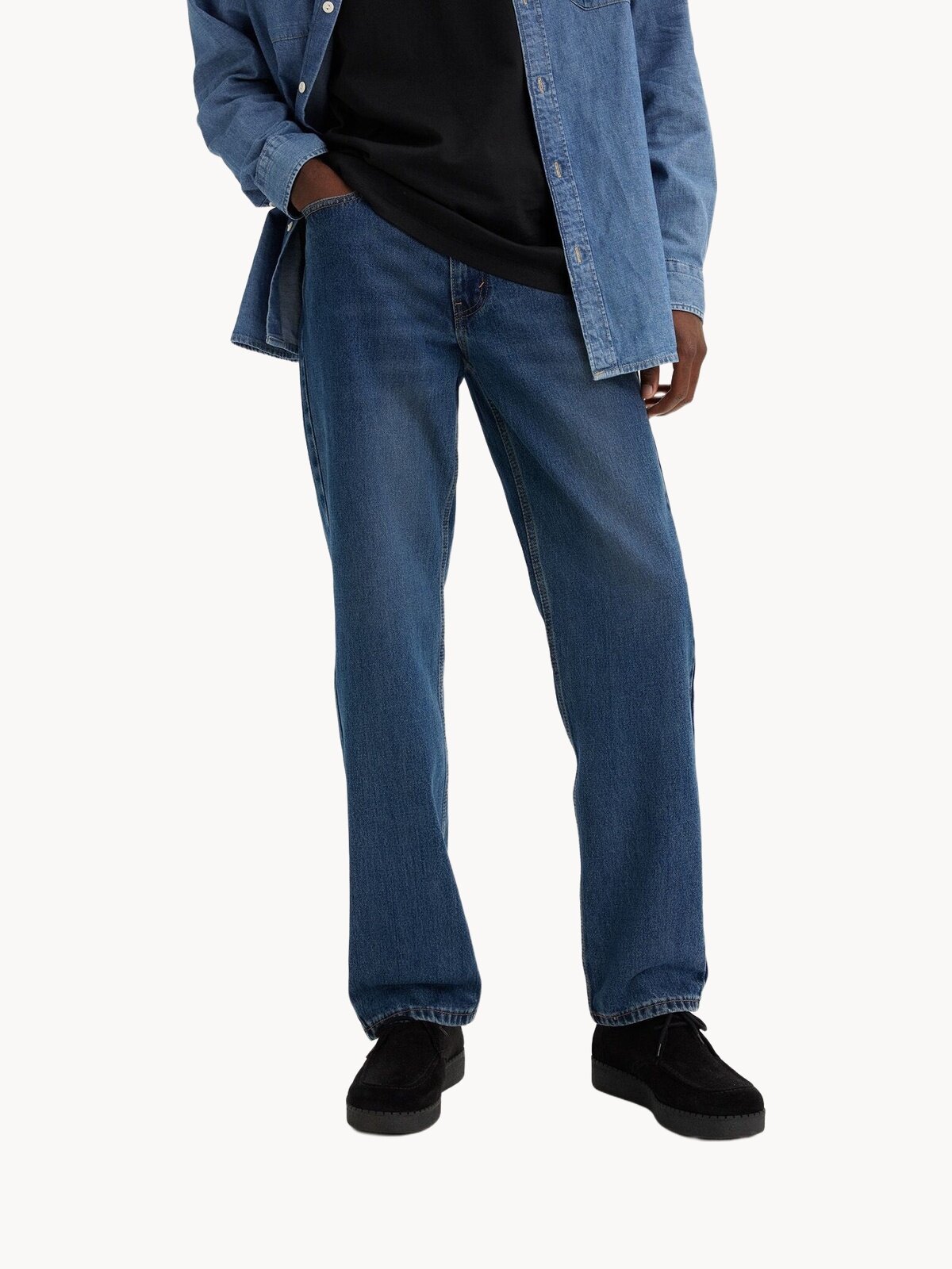 Джинсы классические Levi's 505 Regular, размер 34/32 JEAN, синий 2914