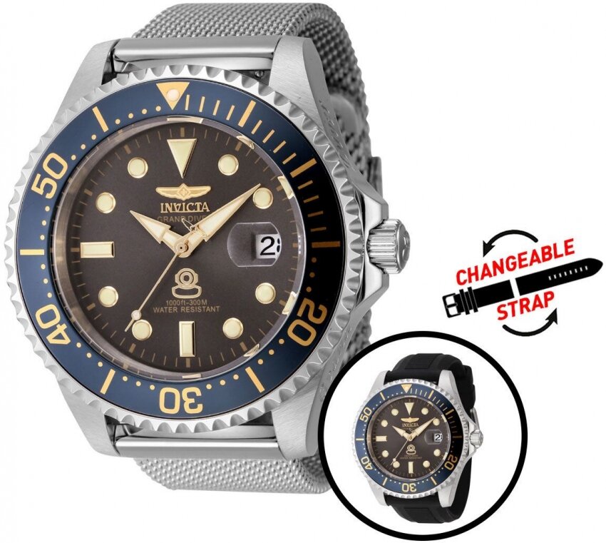 Наручные часы INVICTA Pro Diver, серебристый