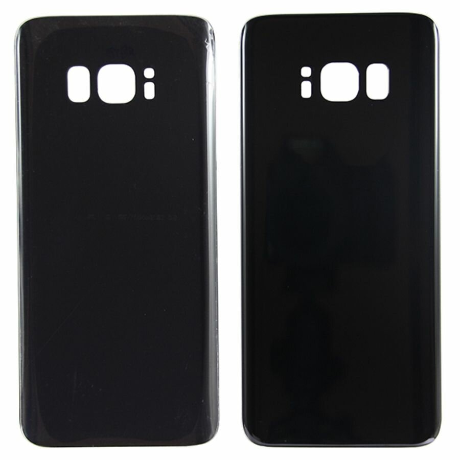 Задняя крышка для Samsung SM-G950F (Galaxy S8) <черный> (премиум) — фото 1