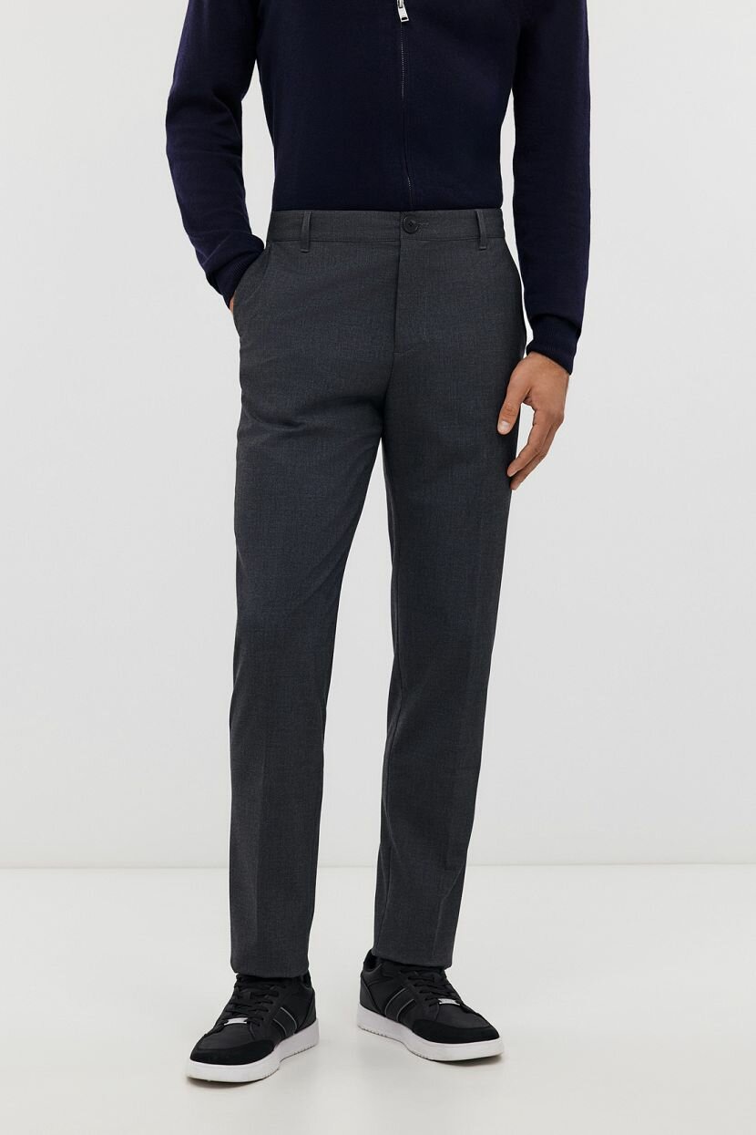 Брюки Baon B7924501, размер L, deep grey melange