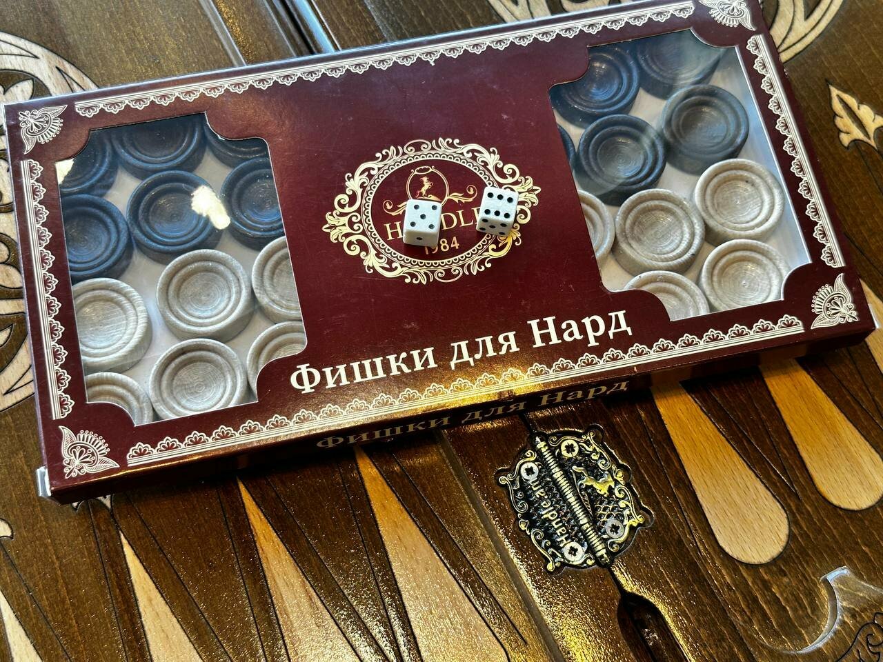 Нарды Handle "Орёл", резные, ручная работа, дорожные, 30x60см — фото 1