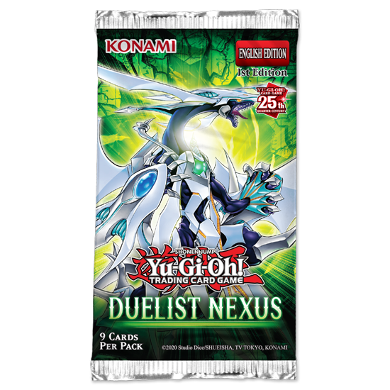 Бустер Yu-Gi-Oh Duelist Nexus Booster 1st Edition на английском языке