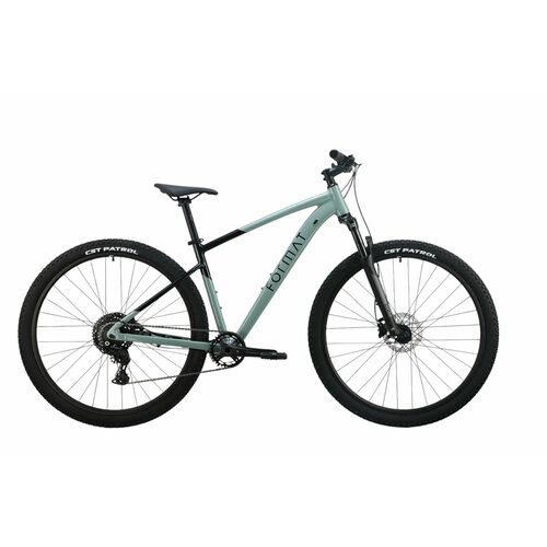 Велосипед FORMAT 1412 29 (2025) L / Серо-синий/черный