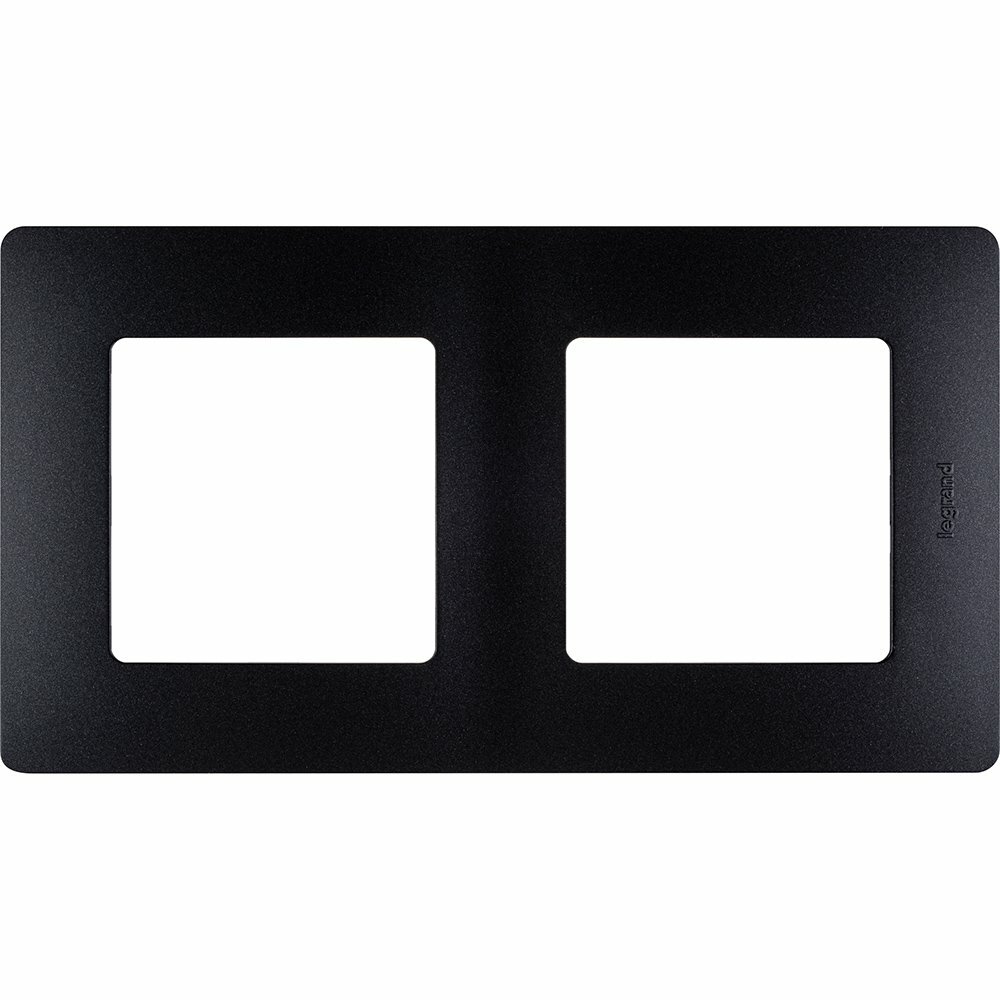 Legrand Etika Антрацит Рамка 2-ая, 672582 — фото 1