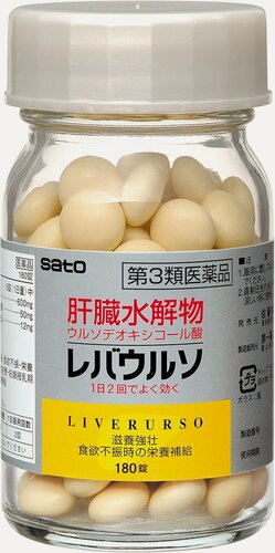 Изображение товара Японское средство для печени поддерживающее SATO Liverurso. Урсосан. 180 штук. 30 дней