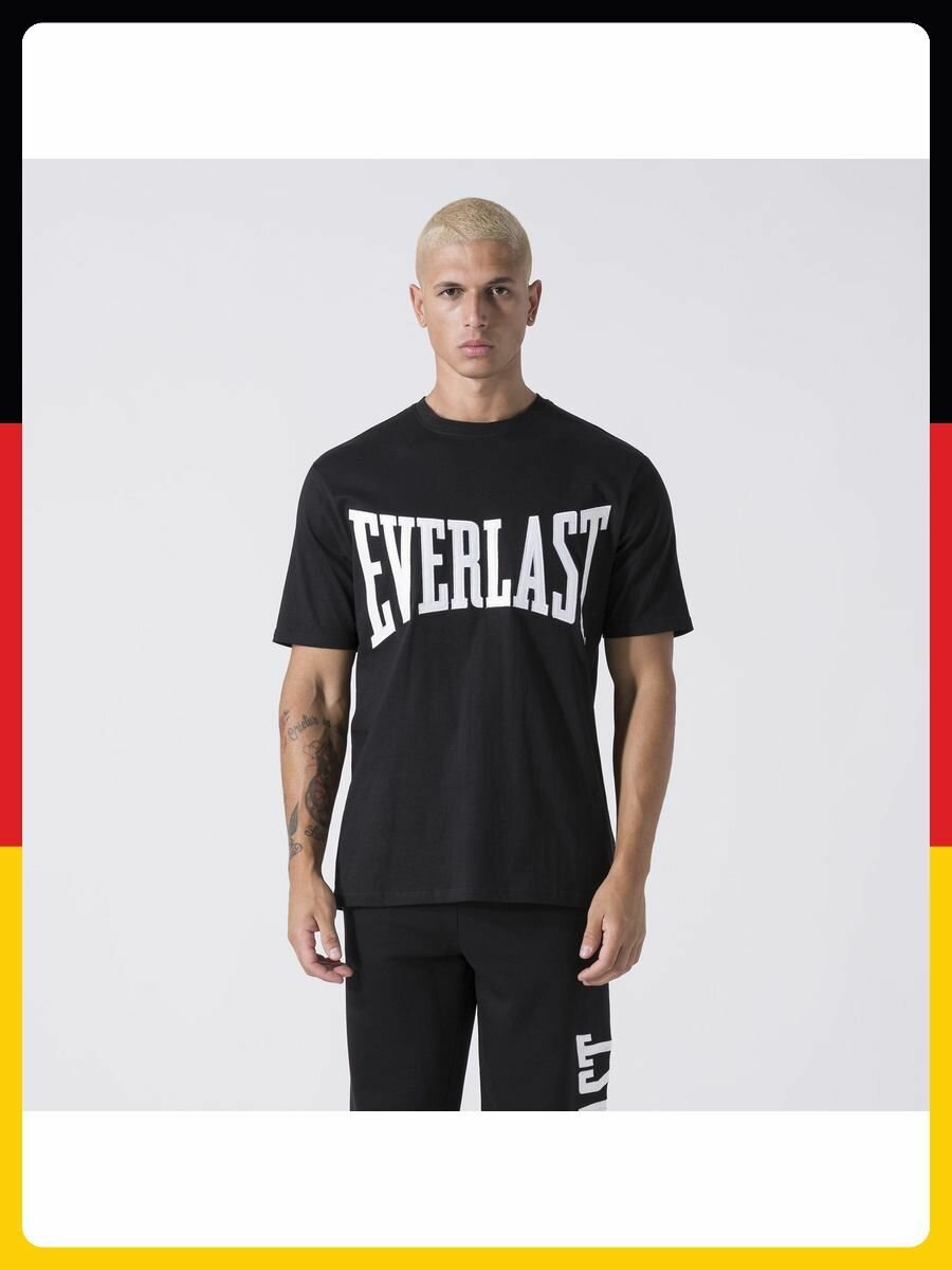Футболка спортивная Everlast, размер XL, черный