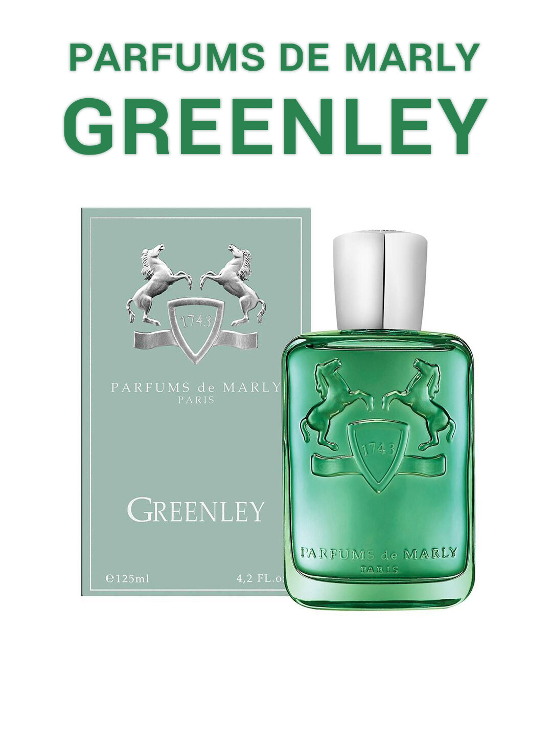 Духи Parfums de Marly "Greenley", унисекс, фруктовая композиция, 50мл — фото 1
